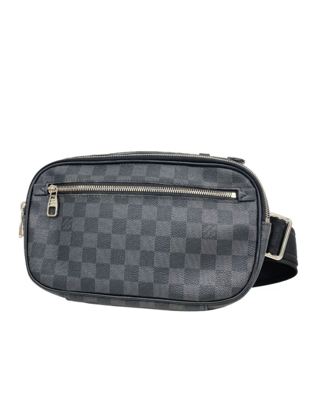 Louis Vuitton Belt Bag Damier Graphite Ambler Black